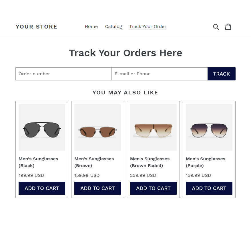 Upsell screenshot